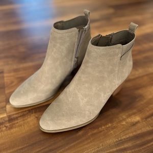 Women's Beige Ankle Boots